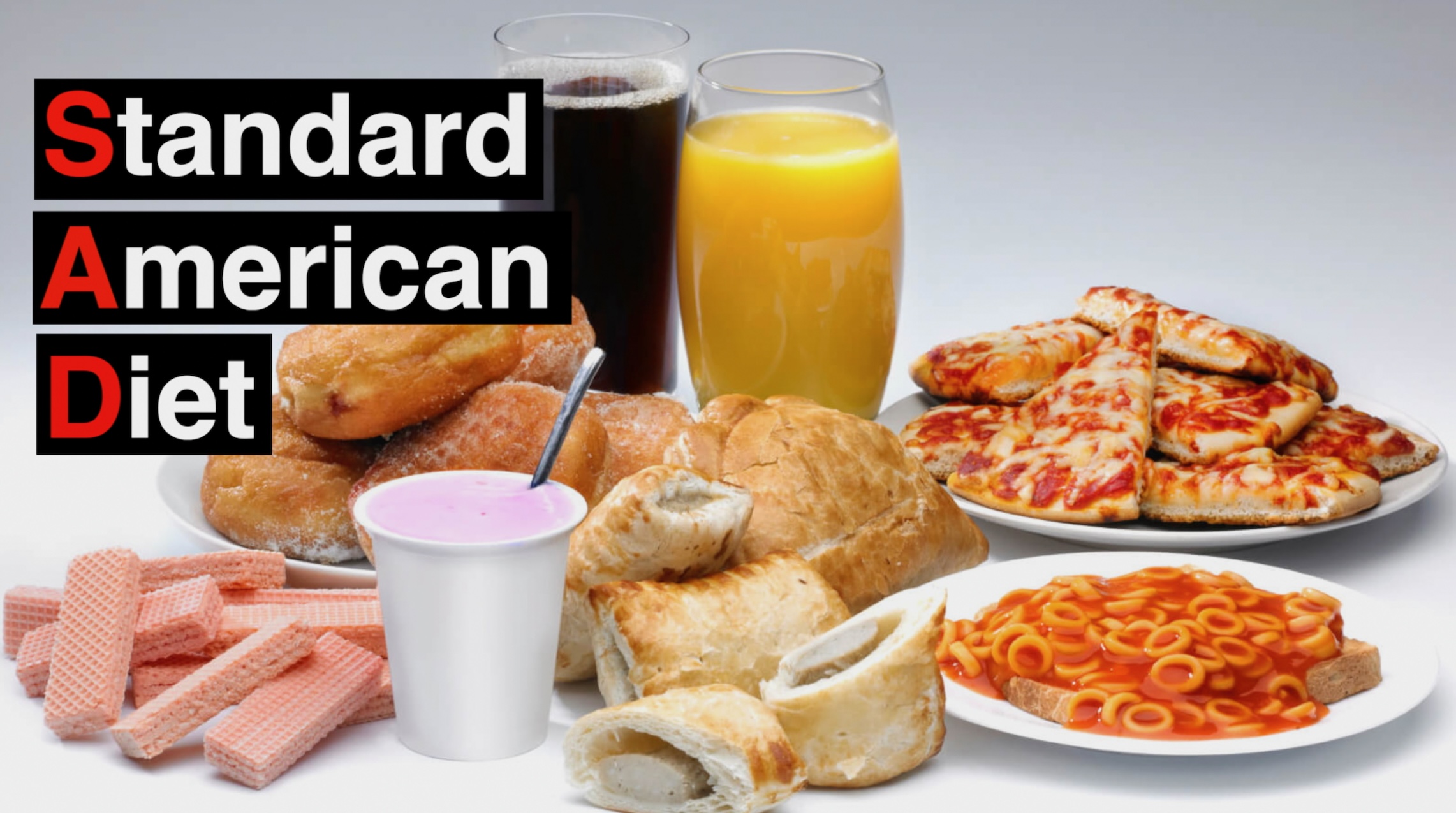 The Standard American Diet is full of ultra-processed foods